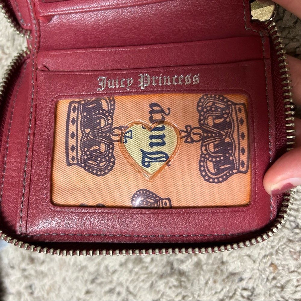 Juicy Couture Gray and Red Wallet - Picture 6 of 8